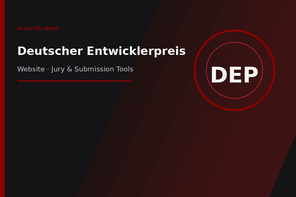 Deutscher Entwicklerpreis